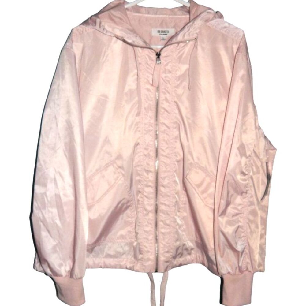 Steve Madden BB Dakota women’s large pale pink waterproof fashion anorak jacket